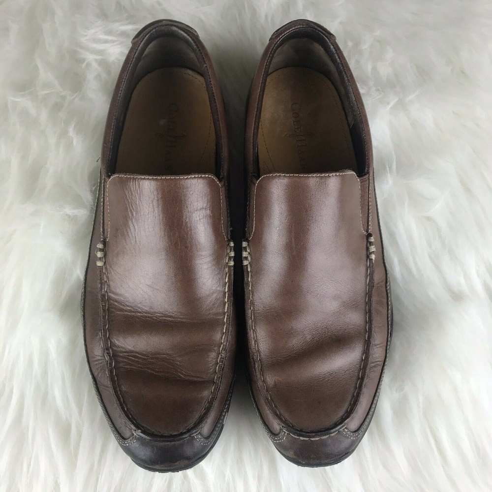 Cole Haan Tucker Venetian Leather Loafers Mens 12M